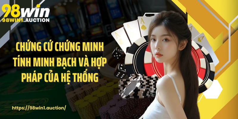 Chứng cứ chứng minh tính minh bạch và hợp pháp của hệ thống