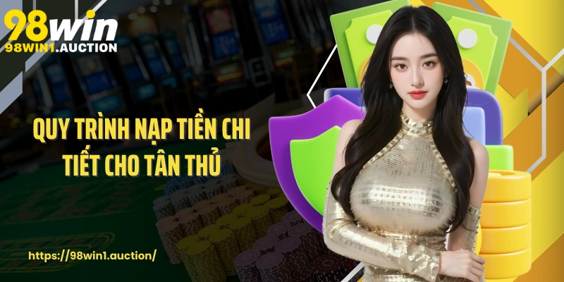 Quy trình nạp tiền chi tiết cho tân thủ